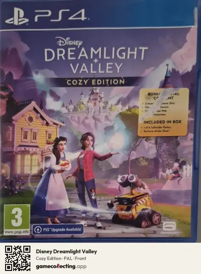 Disney Dreamlight Valley PlayStation 4, PAL box front