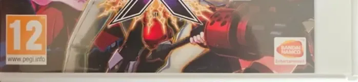 Project X Zone 2, the USK square on its front