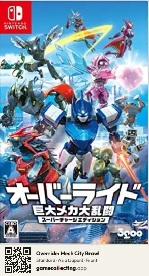 Override: Mech City Brawl Nintendo Switch, Asia box front