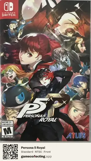 Persona 5 Royal Nintendo Switch, NTSC box front