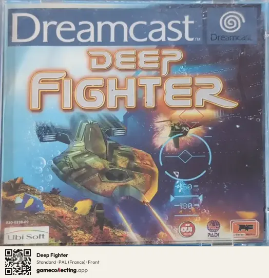 Deep Fighter Sega Dreamcast, France box front