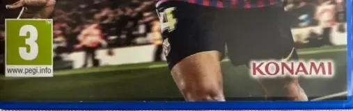 Pro Evolution Soccer 2019, the USK square on its front
