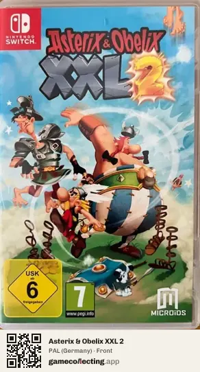 Asterix & Obelix XXL 2 Nintendo Switch, Germany box front