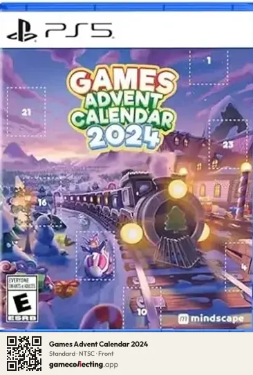 Games Advent Calendar 2024 PlayStation 5, NTSC box front