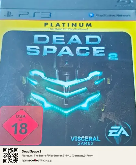 Dead Space 2 PlayStation 3, Germany box front