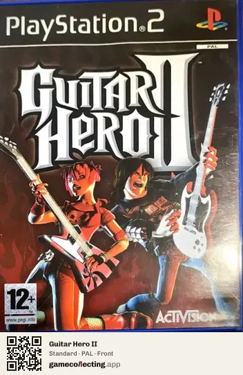 Guitar Hero II PlayStation 2, PAL box front
