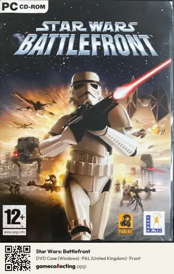 Star Wars: Battlefront Computer, United Kingdom box front
