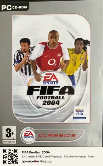 FIFA Football 2004 Computer, Netherlands box front