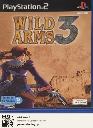 Wild Arms 3 PlayStation 2, France box front