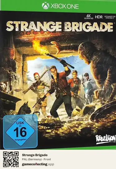 Strange Brigade Xbox One, Germany box front