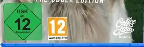 Goat Simulator 3, the USK square on its front