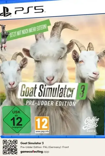 Goat Simulator 3 PlayStation 5, Germany box front
