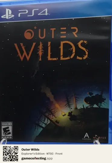 Outer Wilds PlayStation 4, NTSC box front