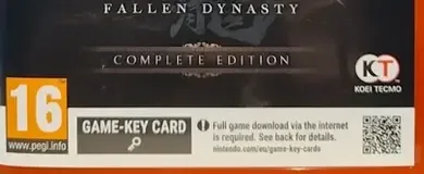 Wo Long: Fallen Dynasty, the USK square on its front