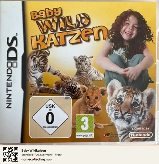 Baby Wildkatzen Nintendo DS, Germany box front