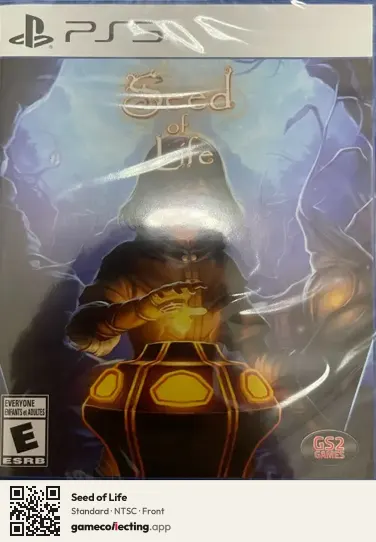 Seed of Life PlayStation 5, NTSC box front