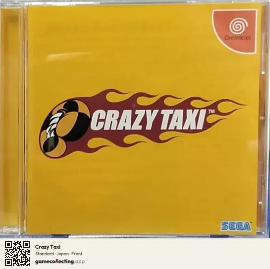 Crazy Taxi Sega Dreamcast, Japan box front