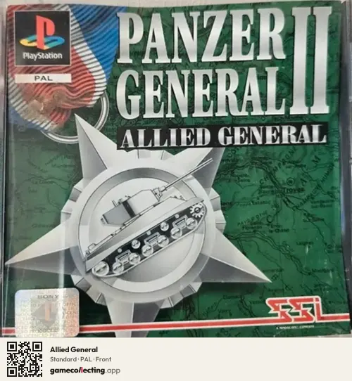 Allied General PlayStation, PAL box front