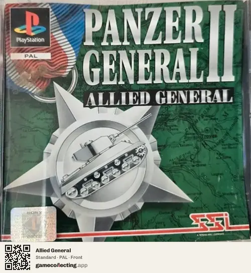 Allied General PlayStation, PAL box front