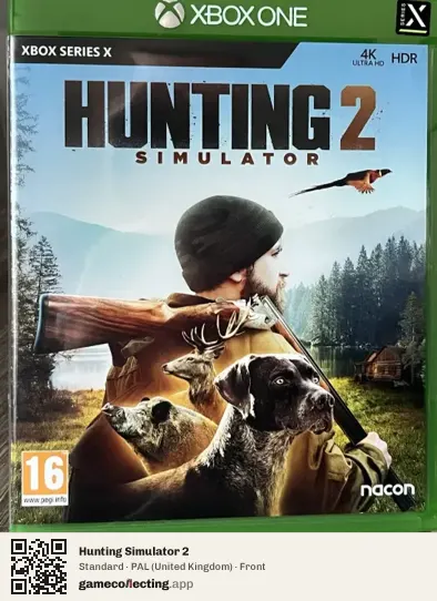 Hunting Simulator 2 Xbox Series X, United Kingdom box front