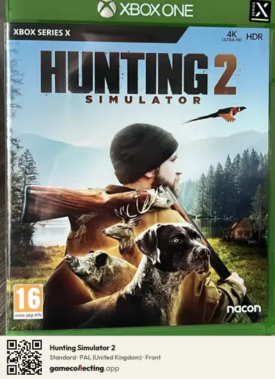 Hunting Simulator 2 Xbox Series X, United Kingdom box front