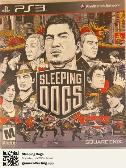 Sleeping Dogs PlayStation 3, NTSC box front