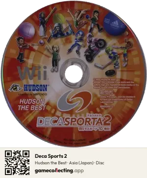 Deca Sports 2 Nintendo Wii, Asia disc