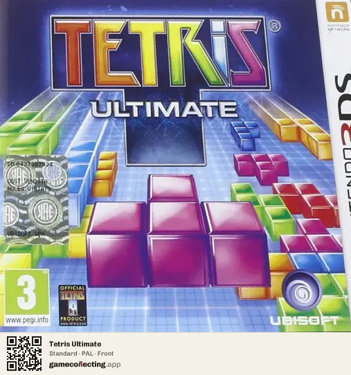 Tetris Ultimate Nintendo 3DS, PAL box front