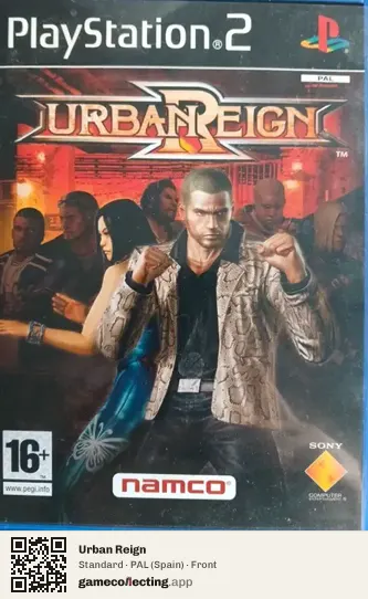 Urban Reign PlayStation 2, Spain box front