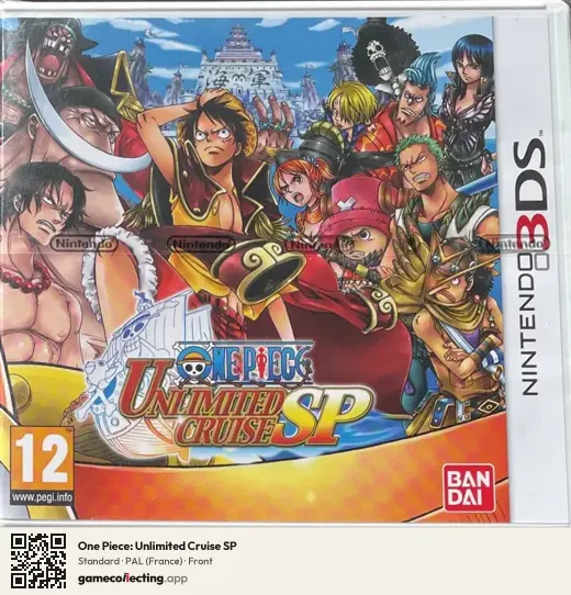 One Piece: Unlimited Cruise SP Nintendo 3DS, France box front