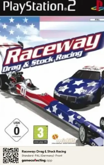 Raceway: Drag & Stock Racing PlayStation 2, Germany box front