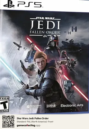 Star Wars Jedi: Fallen Order PlayStation 4, North America box front