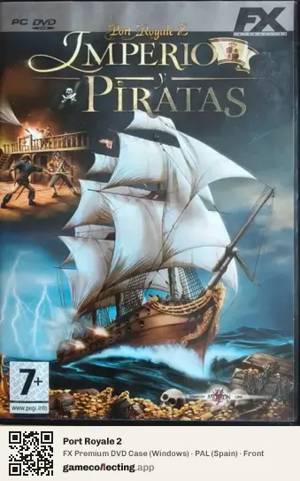 Port Royale 2 Computer, Spain box front