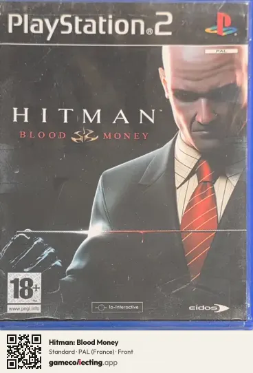 Hitman: Blood Money PlayStation 2, France box front