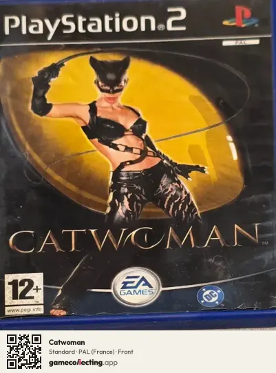 Catwoman PlayStation 2, France box front