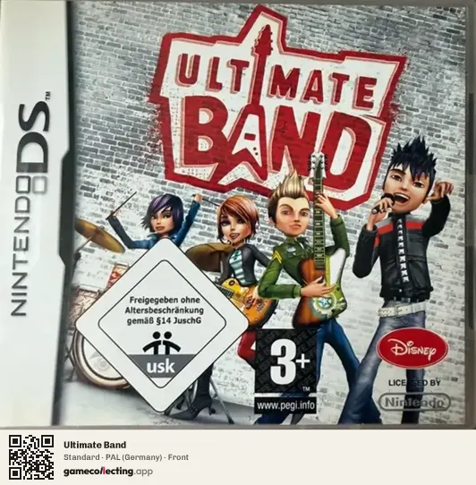 Ultimate Band Nintendo DS, Germany box front