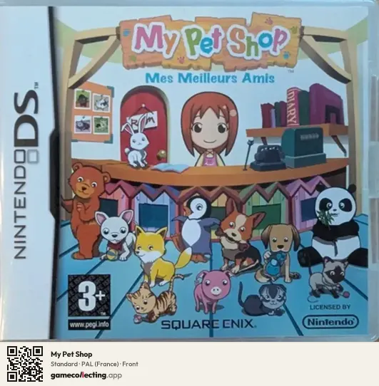 My Pet Shop Nintendo DS, France box front