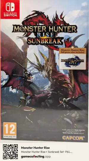 Monster Hunter Rise Nintendo Switch, Germany box front
