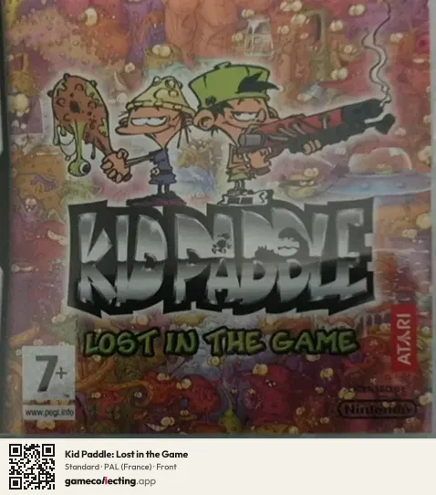Kid Paddle: Lost in the Game Nintendo DS, France box front