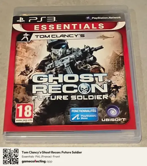 Tom Clancy's Ghost Recon: Future Soldier PlayStation 3, France box front