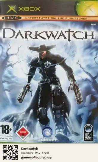 Darkwatch Xbox, PAL box front