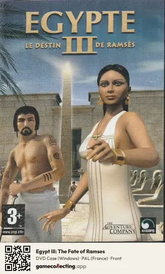 Egypt III: The Fate of Ramses Computer, France box front