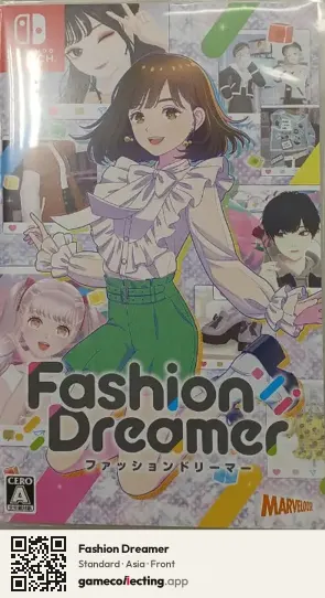 Fashion Dreamer Nintendo Switch, Asia box front