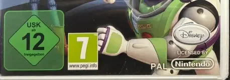 Toy Story 3: The Video Game, the USK square on its front