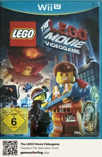 The LEGO Movie Videogame Nintendo Wii U, Germany box front