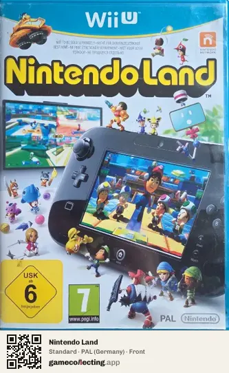 Nintendo Land Nintendo Wii U, Germany box front