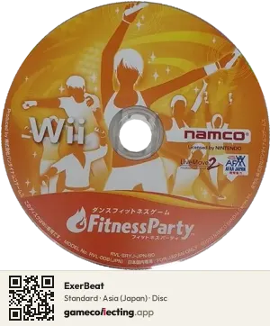 ExerBeat Nintendo Wii, Asia disc