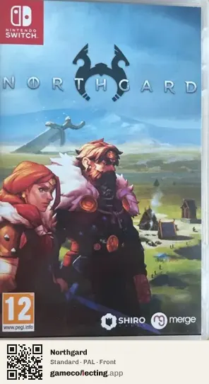 Northgard Nintendo Switch, PAL box front