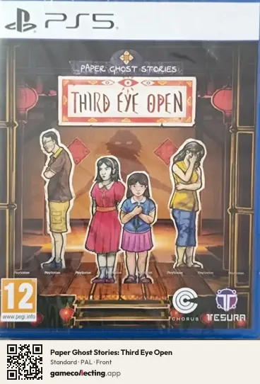 Paper Ghost Stories: Third Eye Open PlayStation 5, PAL box front