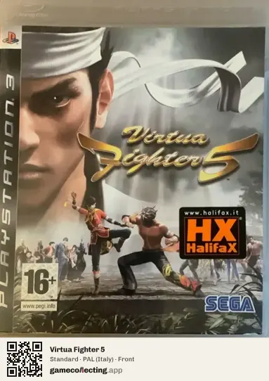 Virtua Fighter 5 PlayStation 3, Italy box front